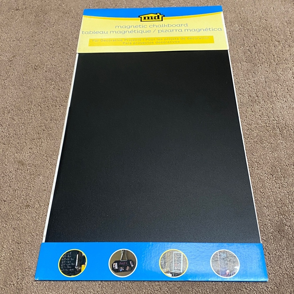 Magnetic Chalkboard DIY Projects Office Parenting